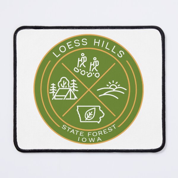 Item preview, Loess Hills State Forest Heraldic Logo  designed and sold by VanyaKar.