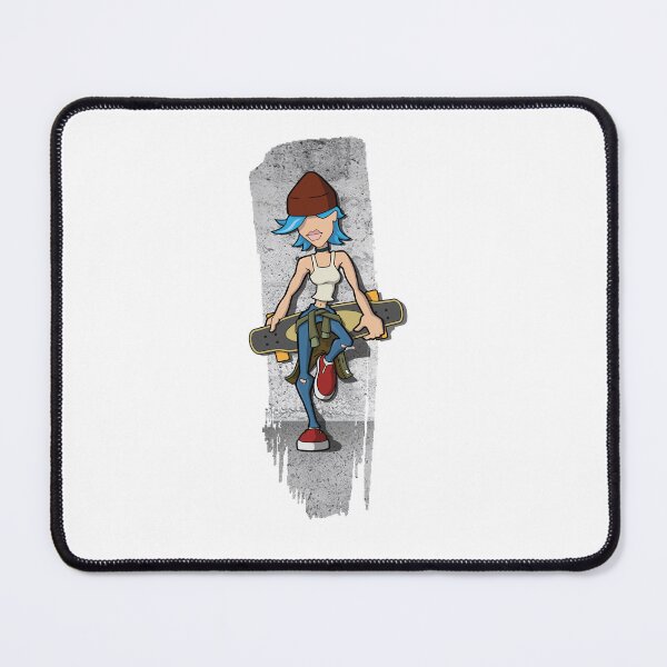 Item preview, Longboard SkaterGirl designed and sold by s2pidpictures.