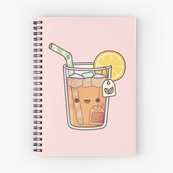 Item preview, Cute Iced Lemon Tea Drink designed and sold by rustydoodle.