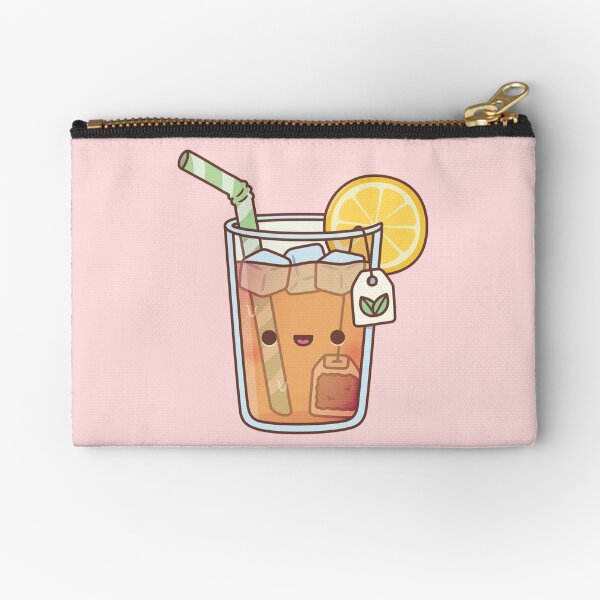 Aperçu de l'œuvre Boisson au thé au citron glacé mignon créée et vendue par rustydoodle.