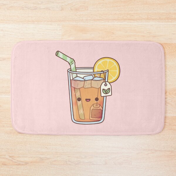 Item preview, Cute Iced Lemon Tea Drink designed and sold by rustydoodle.