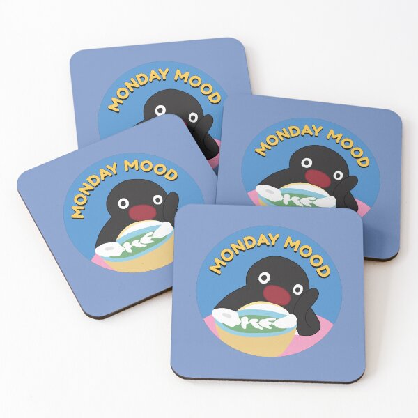 Item preview, pingu monday mood designed and sold by Serendipity Studios.