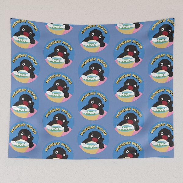 Item preview, pingu monday mood designed and sold by Serendipity Studios.