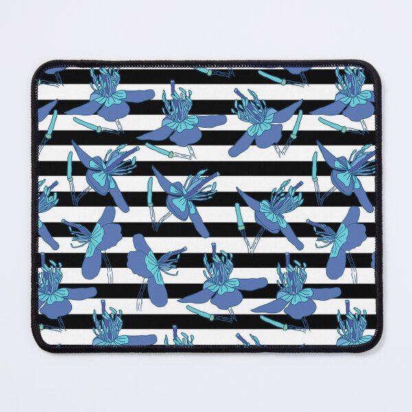 Item preview, Stripes Blue Summer Textile Pattern Design designed and sold by Angela Cini.