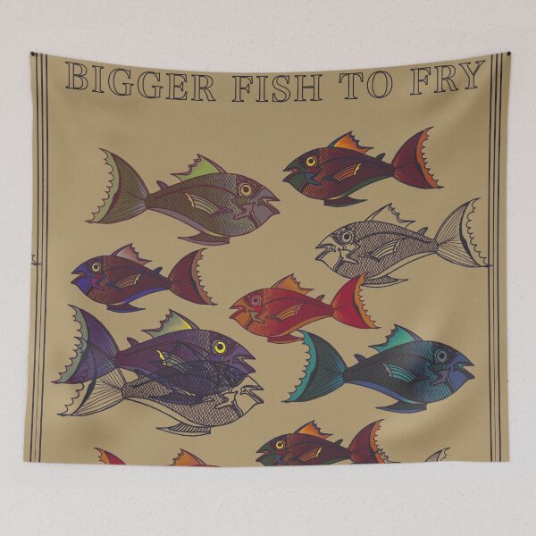 Item preview, Bigger fish to fry designed and sold by indybouvier.