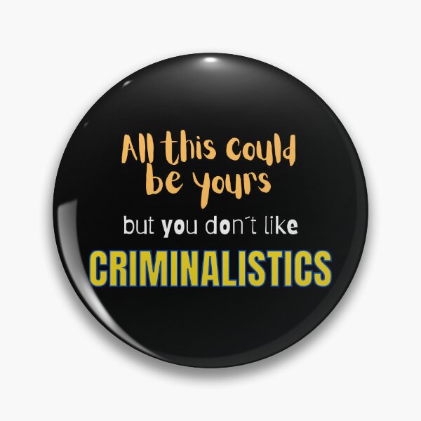 Item preview, Criminalistics designed and sold by GabyDark.