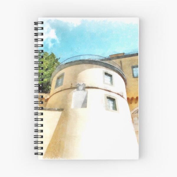 Item preview, Castel Gandolfo glimpse with tower designed and sold by Giuseppe Cocco.