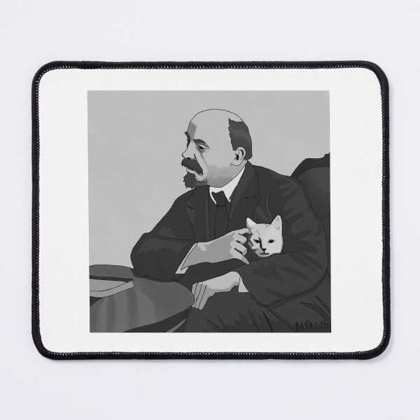 Item preview, Lenin with a cat designed and sold by barretoleitej.