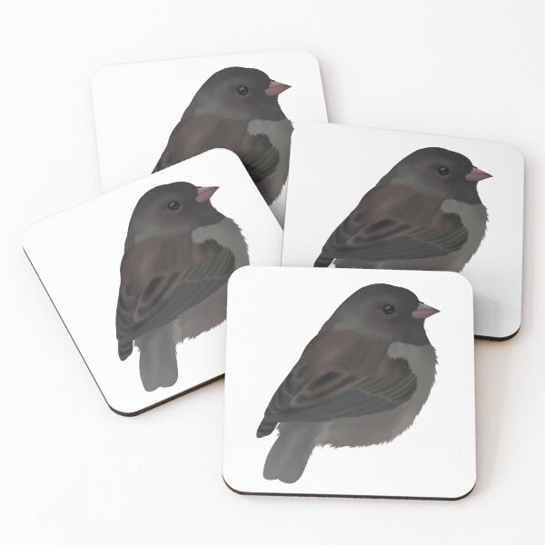 Item preview, Cute Dark Eyed Junco- Wild Life Winter Birds designed and sold by Midnightviera.