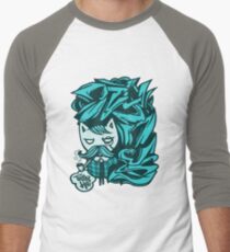 Tally-Ho! Blue Men's Baseball ¾ T-Shirt