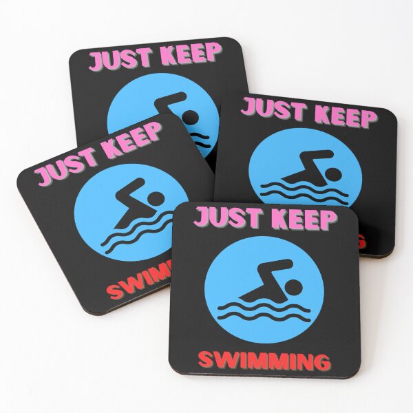 Item preview, Just Keep Swimming Now Sticker designed and sold by allysonhat.