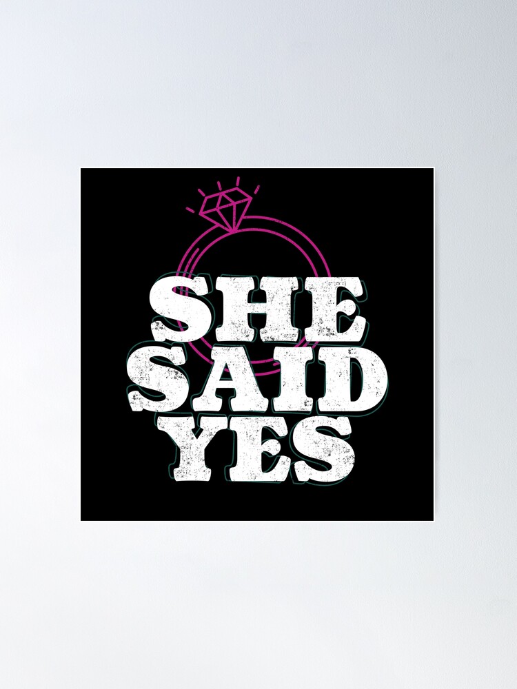 She said shop yes store