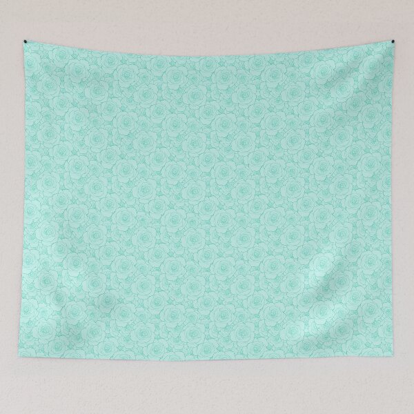 Item preview, Rose Pattern - Teal designed and sold by JessicaArthur.