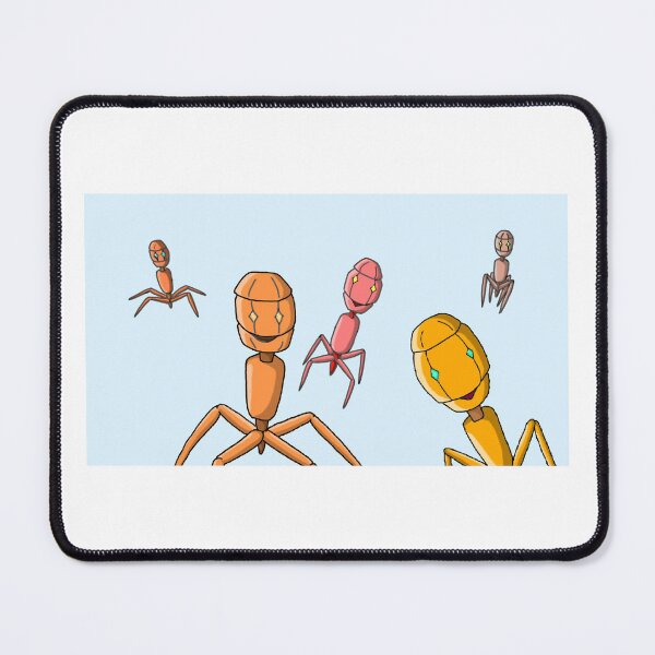 Item preview, happy little bacteriophages designed and sold by StuffOfAsh.