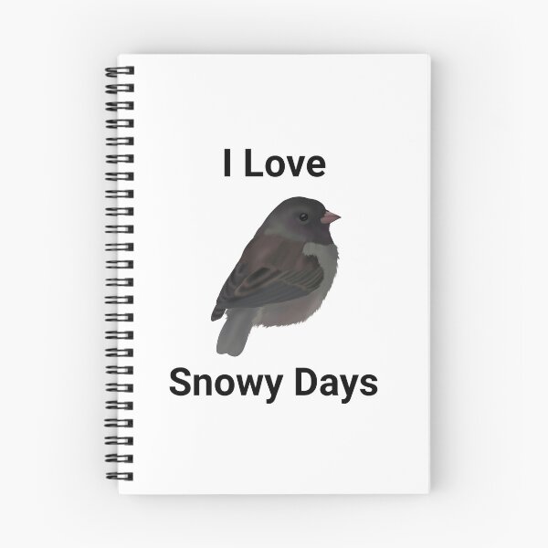 Item preview, Cute Junco loves snowy days- Wild Life Winter Birds designed and sold by Midnightviera.