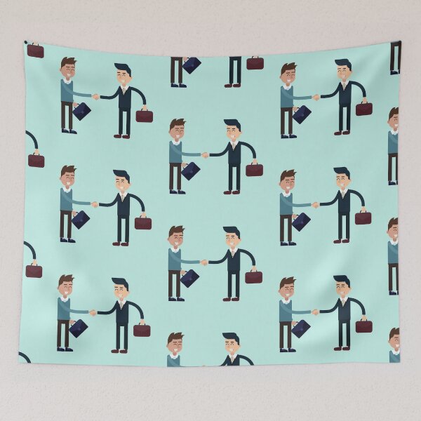 Item preview, Two Businessmen on the Negotiations. Done Deal designed and sold by ivector.