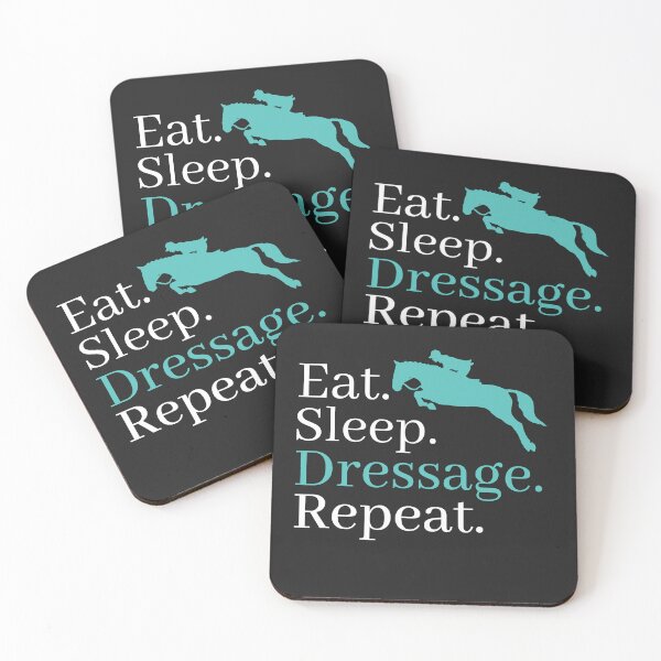 Item preview, Eat Sleep Dressage Repeat designed and sold by SheIsAQueen.