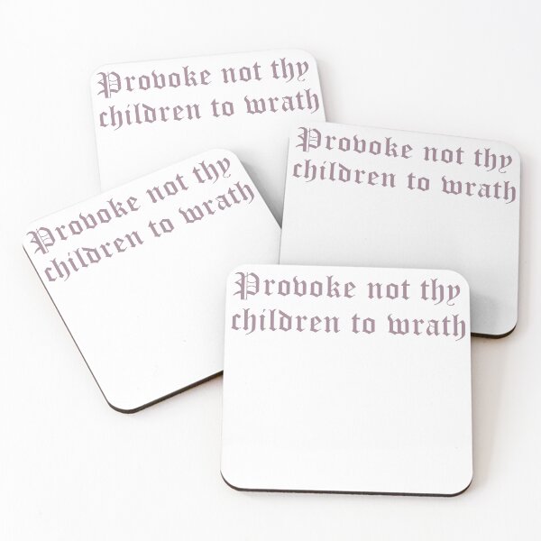 Item preview, Provoke not thy children - purple designed and sold by idawgness.