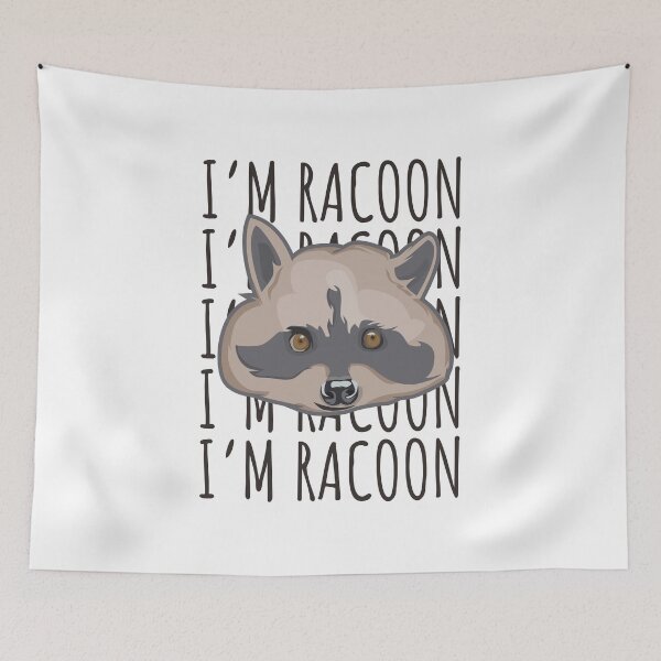 Item preview, Im Racoon Cartoon  designed and sold by Random  Fandom.