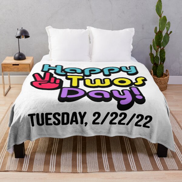 Item preview, Happy Twos Day - TwosDay - Tuesday 2/22/22 designed and sold by DesignByLeo.