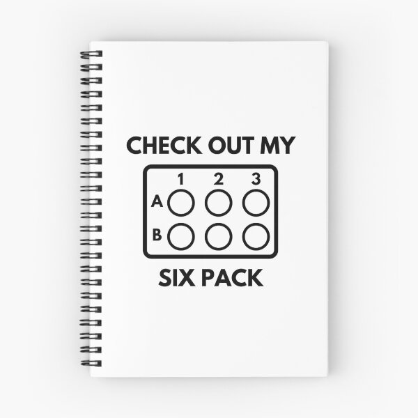 Item preview, Check Out My Six Pack - Molecular Biology, Microbiology, Neuroscience, Chemistry Humor, Science Humor designed and sold by jadedscientist.