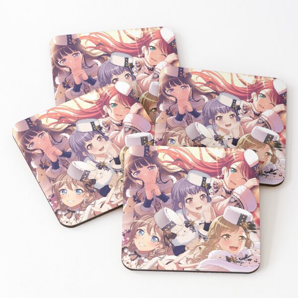 Item preview, BanG Dream Bandori Rinko Ako Tomoe Arisa Saaya Fluttering Light Edit designed and sold by Galileo Majors.
