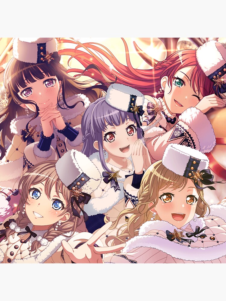 Bandori Afterglow logo sticker decal Bang Dream, afterglow bandori HD  wallpaper