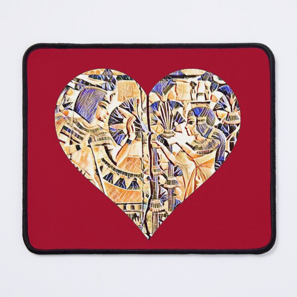 Item preview, Tutankhamun and Ankhesenamun (reimagined with modern love heart.) designed and sold by DotorEaon.