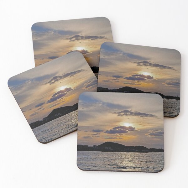 Item preview, Sunset Seen from Jocheon Port, east of Jeju, Jeju Island.Korea. designed and sold by human8891.