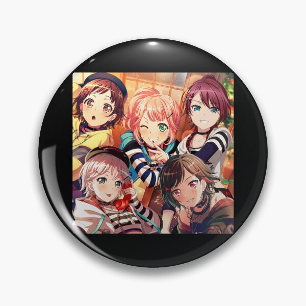 Item preview, BanG Dream Bandori Ran Moca Tomoe Himari Tsugumi Punks Girls Edit designed and sold by Galileo Majors.