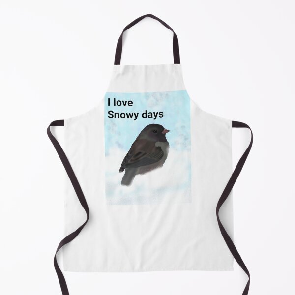 Item preview, Dark Eyed Junco loves snowy days- Wild Life Winter Birds designed and sold by Midnightviera.