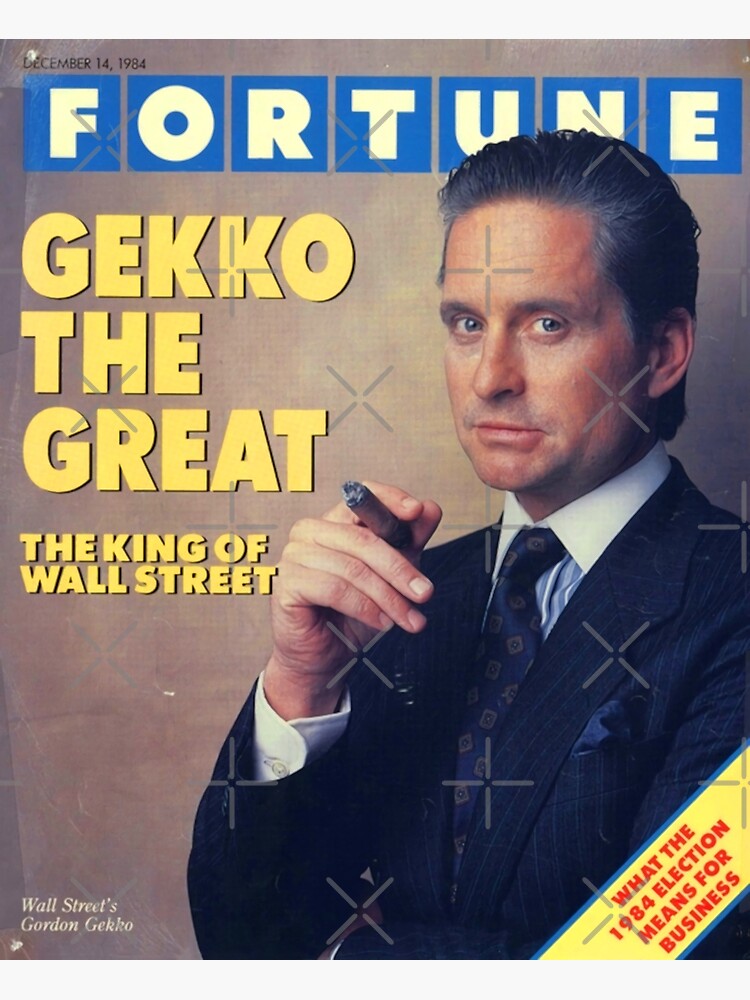 "Gordon Gekko" Photographic Print for Sale by dolatepo | Redbubble