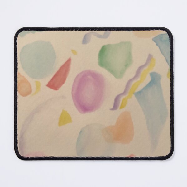 Item preview, Abstract Watercolor Shapes - Geometric Designs designed and sold by Fineartpaint.