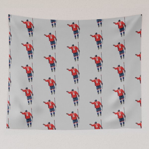 Item preview, Alex Ovechin #8 Point at Crowds designed and sold by SwimToday.
