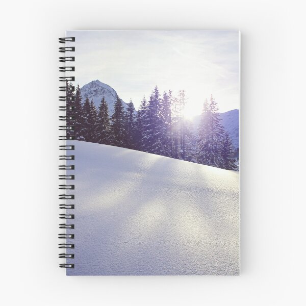 Item preview, Winter Alps Landscape Mountain Panorama with Sunshine in Austria designed and sold by Angela Cini.