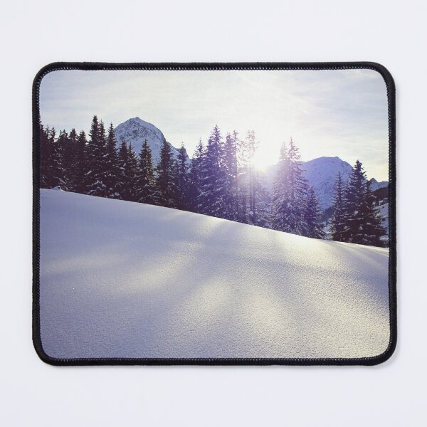 Item preview, Winter Alps Landscape Mountain Panorama with Sunshine in Austria designed and sold by Angela Cini.