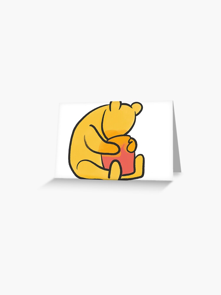 Tarjetas de felicitación «Hola Winnie the Pooh» de jc-stickers | Redbubble