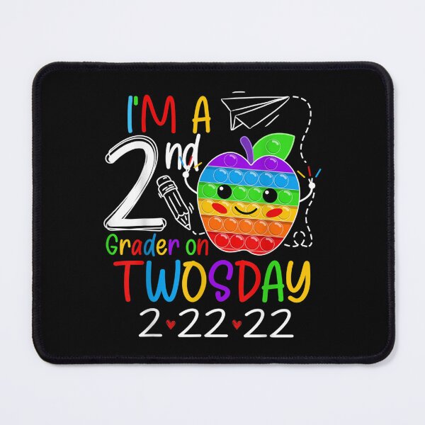 Item preview, I'm A 2nd Grader On Twosday Pop It Funny Boys Girls Kids  designed and sold by cysandy.
