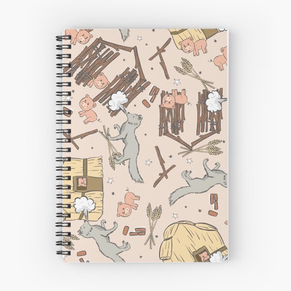 Item preview, Three Little Pigs Storybook Seamless Design Art designed and sold by MM-Creative.