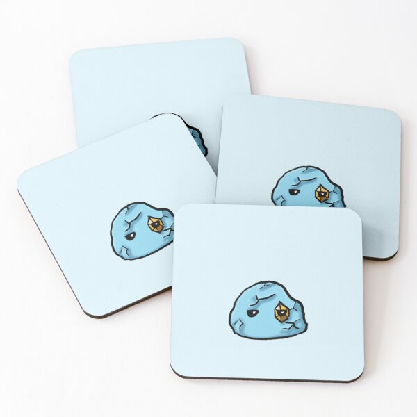 Item preview, Small topaz slime (blue) designed and sold by BerryShyKittens.