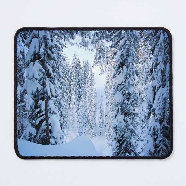 Item preview, Beautiful Winter Pine Forest at the Alps Mountains designed and sold by Angela Cini.