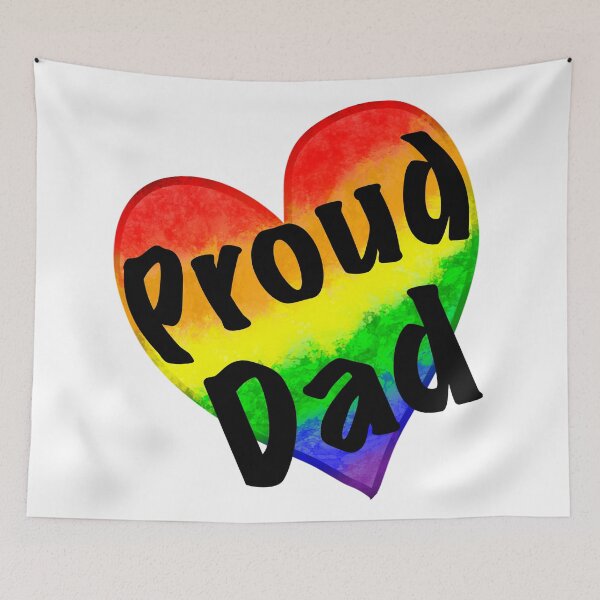 Item preview, Proud Dad - Gay Pride designed and sold by KpopMamas.