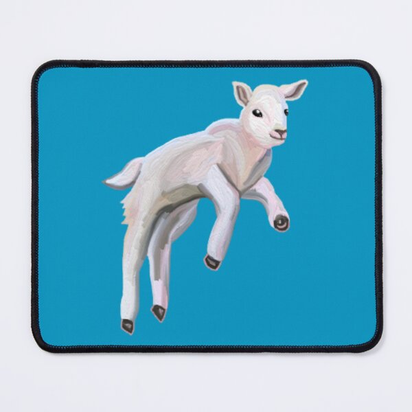 Item preview, Cute Galloping Baby Spring Lamb designed and sold by Deborah Camp.