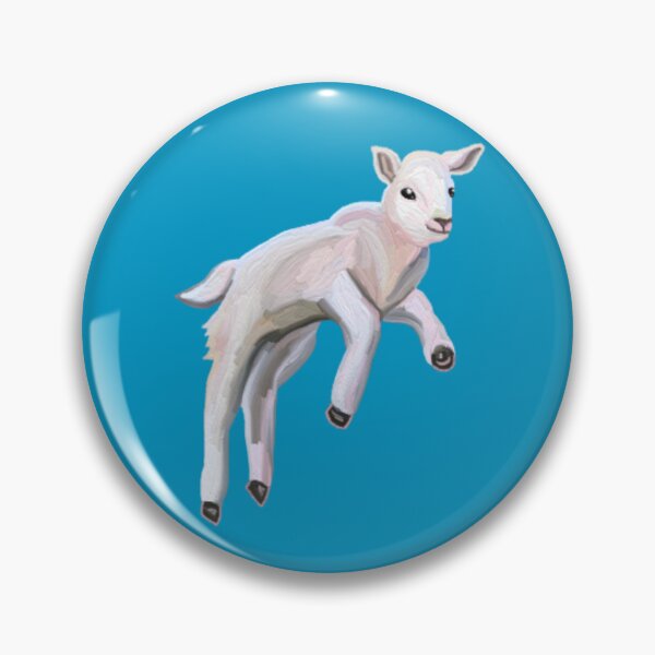 Item preview, Cute Galloping Baby Spring Lamb designed and sold by Deborah Camp.