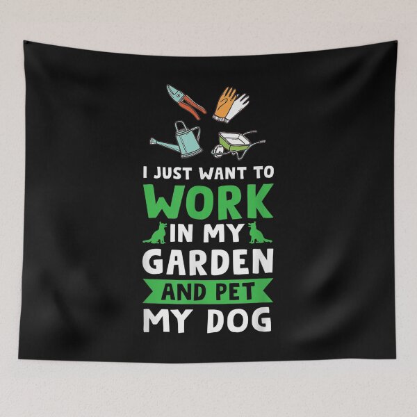 Item preview, I Just Want To Work In My Garden Planting  designed and sold by cysandy.