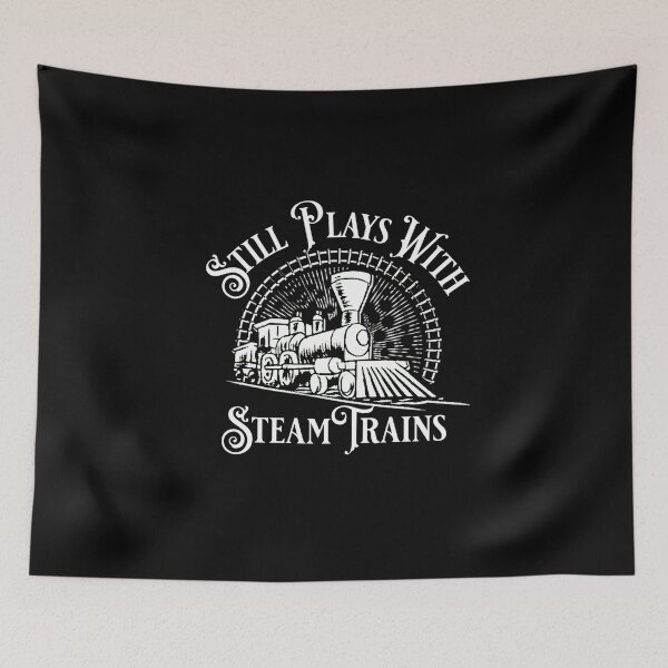 Item preview, Still Plays with Steam Trains designed and sold by TheTrainRoom.