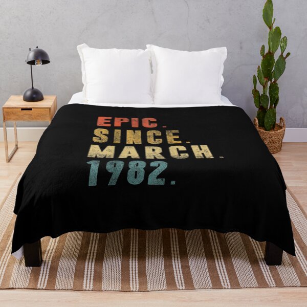 Item preview, 40 Year Old Gifts Funny Epic Since March 1982 40th Birthday  designed and sold by cysandy.