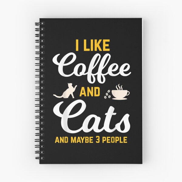 Item preview, I Like Coffee And Cats And Maybe 3 People Coffee Cat Lover  designed and sold by cysandy.
