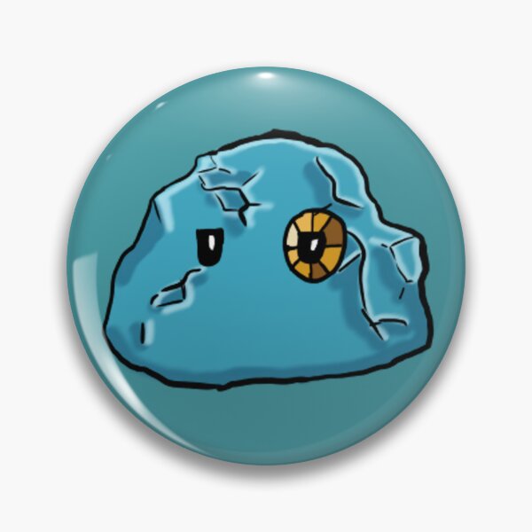 Item preview, Big Topaz slime (blue) designed and sold by BerryShyKittens.