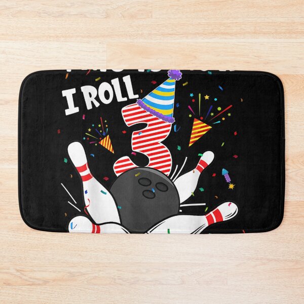 Item preview, This Is How I Roll 3rd Birthday Bowler 3 Year Old Bowling  designed and sold by cysandy.